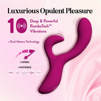Blush Quinn Warming Rabbit Vibrator