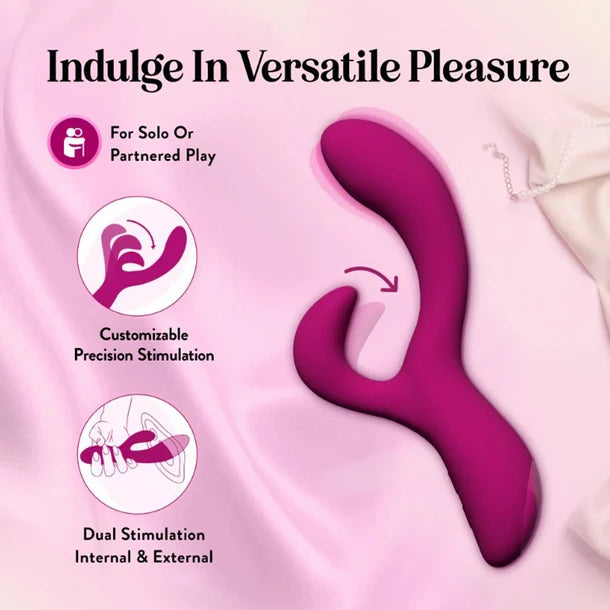 Blush Quinn Warming Rabbit Vibrator