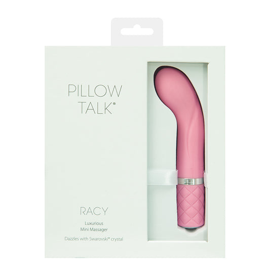 BMS Factory Pillow Talk Racy Mini Massager - Pink