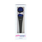 BMS Factory PalmPower Rechargeable Massager – Blue, Waterproof Cordless Silicone Wand