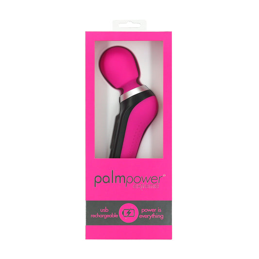 BMS Factory Palm Power Extreme Rechargeable Wand  - Pink