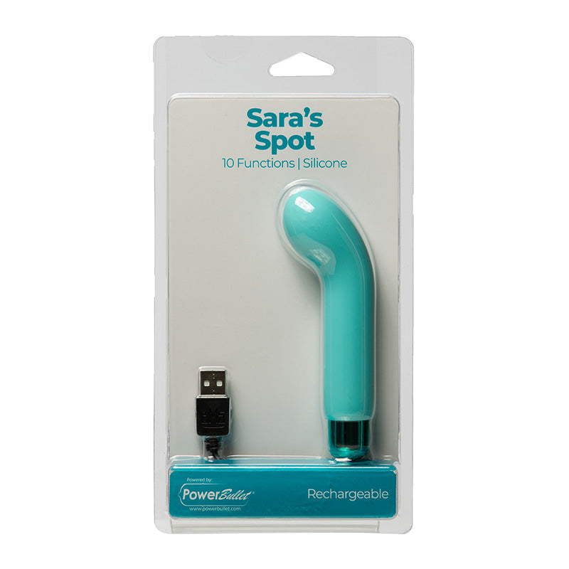 BMS Sara’s Spot 4" Bullet – Compact G-Spot Vibrator with Curved Silicone Sleeve