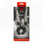 SEI MIO Hog Tied and Satisfied Set – four padded velvet cuffs for wrist and ankle restraint in hogtie position