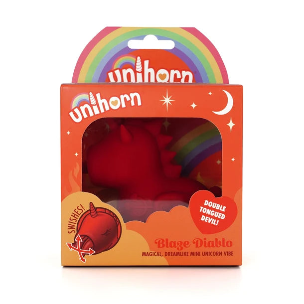 Unihorn Blaze Diablo Forked-Tongue Clitoral Vibrator
