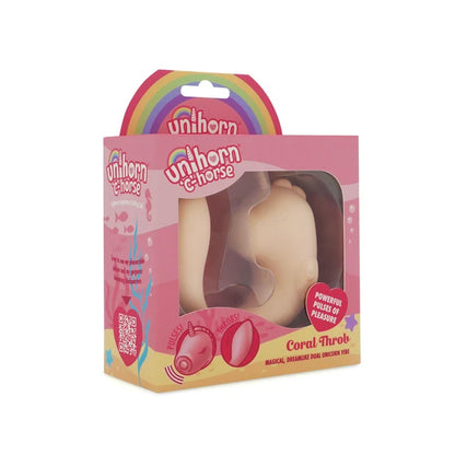 Unihorn C-Horse Coral Throb Dual-Motor Stimulator