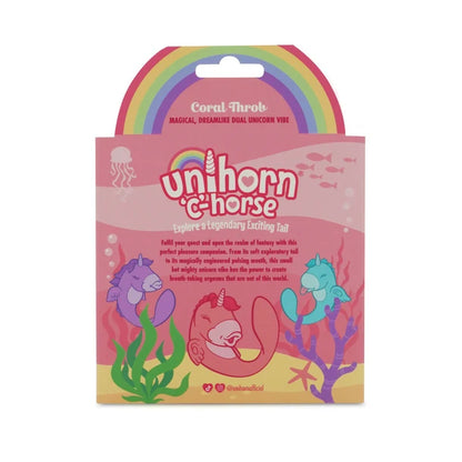 Unihorn C-Horse Coral Throb Dual-Motor Stimulator