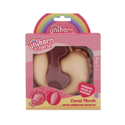 Unihorn C-Horse Coral Throb Dual-Motor Stimulator