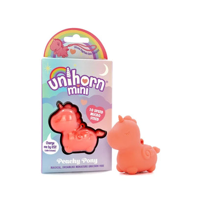 Unihorn Peachy Pony Mini Vibrator