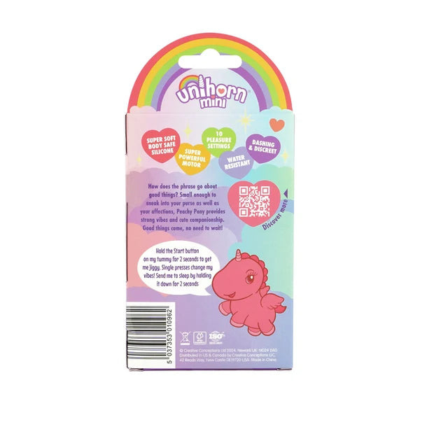 Unihorn Mini Peachy Pony Mini Vibrator