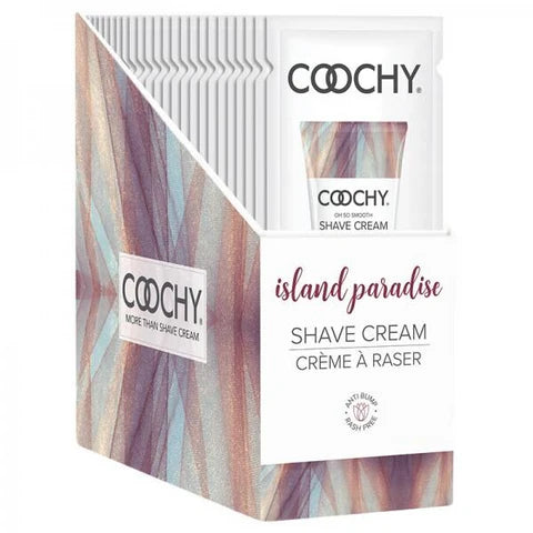 Coochy Cream Island Paradise Shave Cream - 3.4 oz / 7.2 oz /1 2.5 oz / 32 oz
