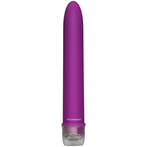 Velvet Touch Vibe in purple finish, standing upright on white background