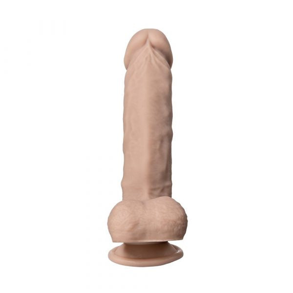 Doc Johnson 8″ Silex-D Dildo Real Skin Model 1 – Vanilla