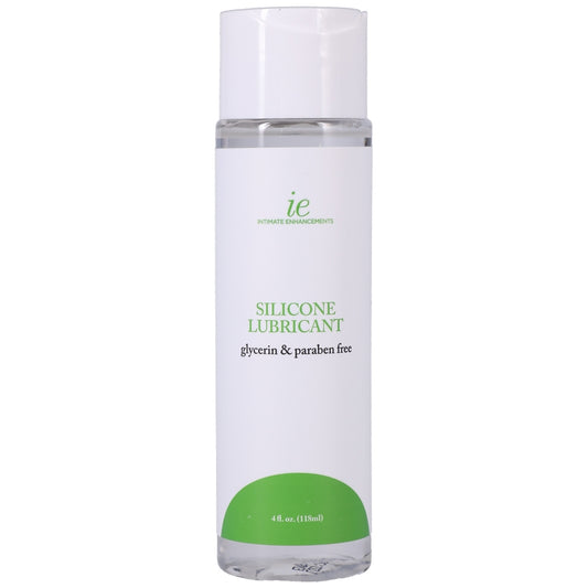 Bottle of Doc Johnson Intimate Enhancements Silicone Lubricant, 4 oz size.