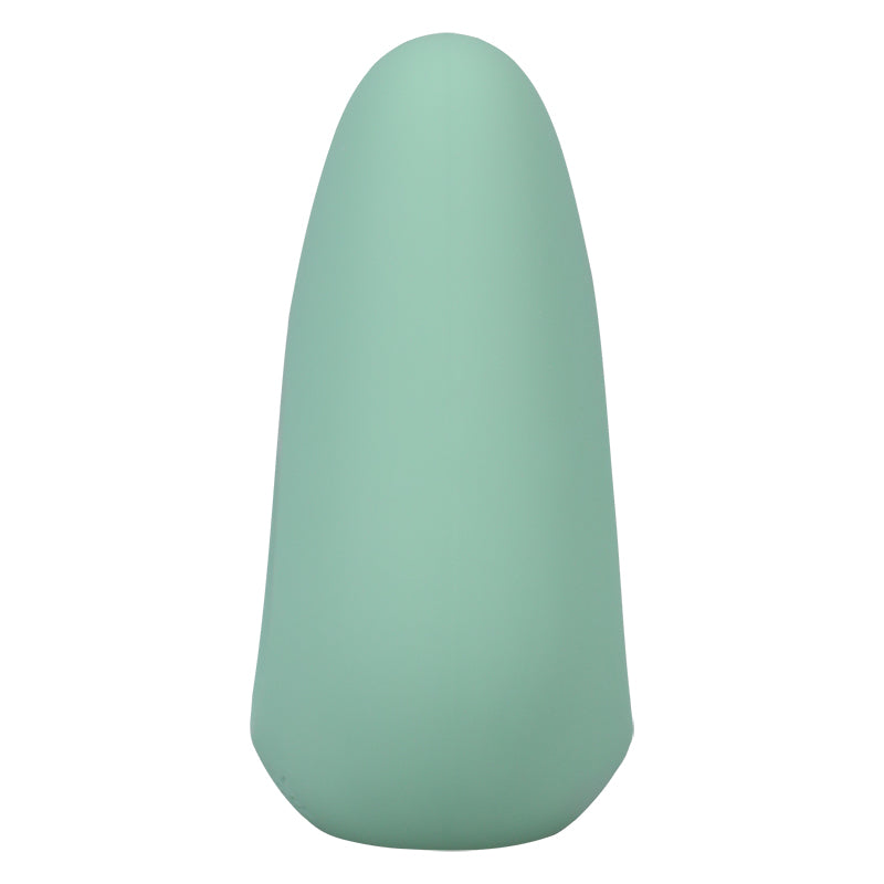 Ritual Chi Clitoral Vibrator with matte silicone finish, displayed flat