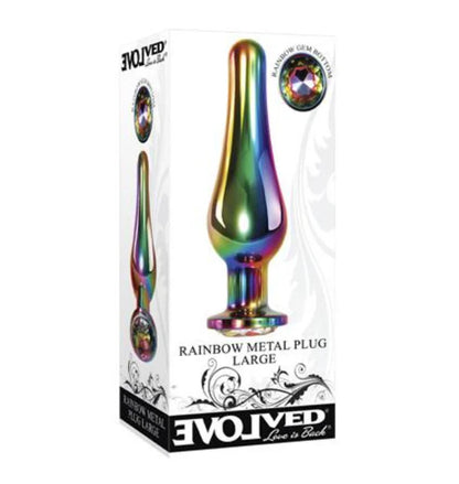 Evolved Novelties Rainbow Metal Plug