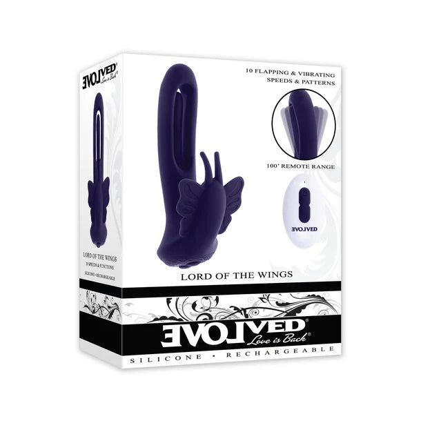 Evolved Lord of the Wings Remote Dual-Motor Vibrator