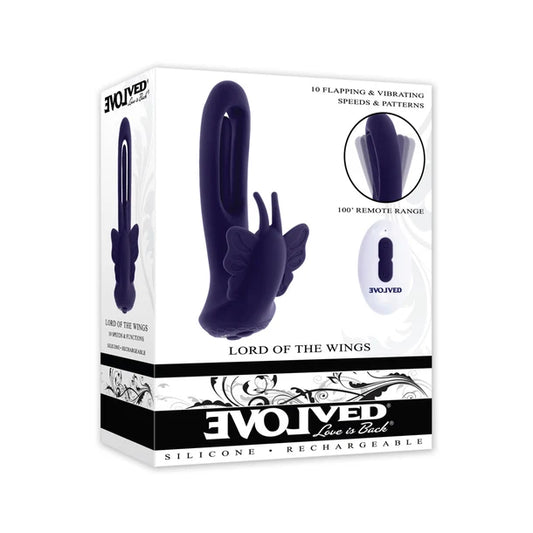 Evolved Lord of the Wings Remote Dual-Motor Vibrator