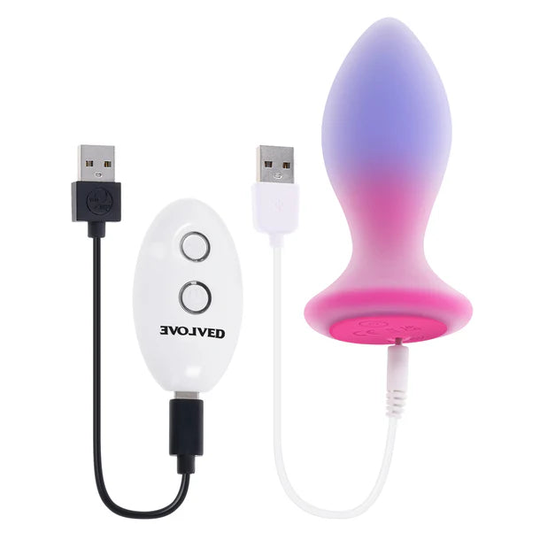 Evolved Paradise Remote Vibrating Butt Plug