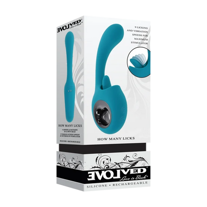 Evolved How Many Licks G-Spot & Licking Vibrator