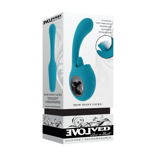 Evolved How Many Licks G-Spot & Licking Vibrator