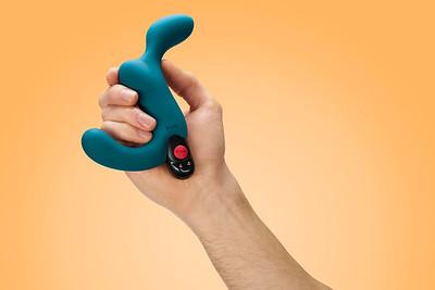 Fun Factory Duke – ergonomic prostate massager with curved shaft and bullet vibe