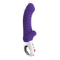 Fun Factory Tiger G5 Vibrator – powerful curved silicone vibrator with ridged shaft and ergonomic loop handle