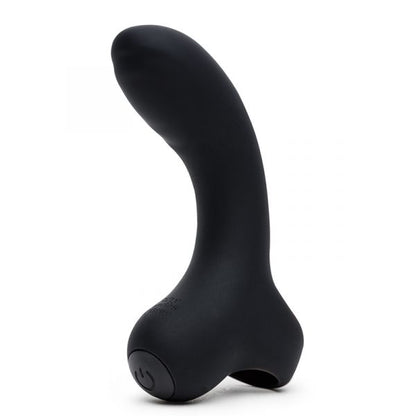 Fifty Shades Sensations Finger G-Spot Vibrator – Curved Dual Stimulation Silicone Toy

