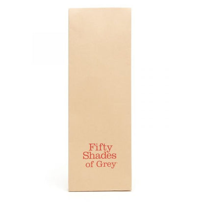Fifty Shades of Grey Sweet Anticipation Wrist Cuffs in red-black rose pattern with chain