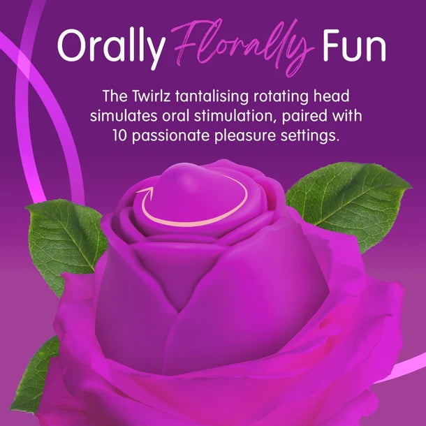 Skins Rose Buddies The Rose Twirlz Vibrator