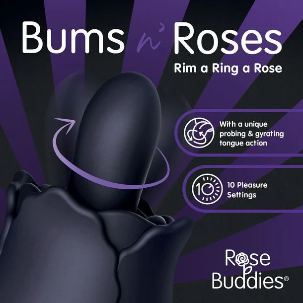 Skins Rose Buddies - Bums N Roses Rimming Toy