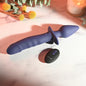Dual-ended silicone vibrator with realistic shaft and tapered plug – Gender-X Dual Defender Double Duty