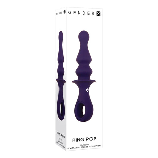 Evolved Novelties Gender-X Ring Pop Vibrating Plug