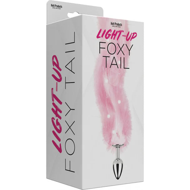 Hott Products Light Up Foxy Tail Butt Plug