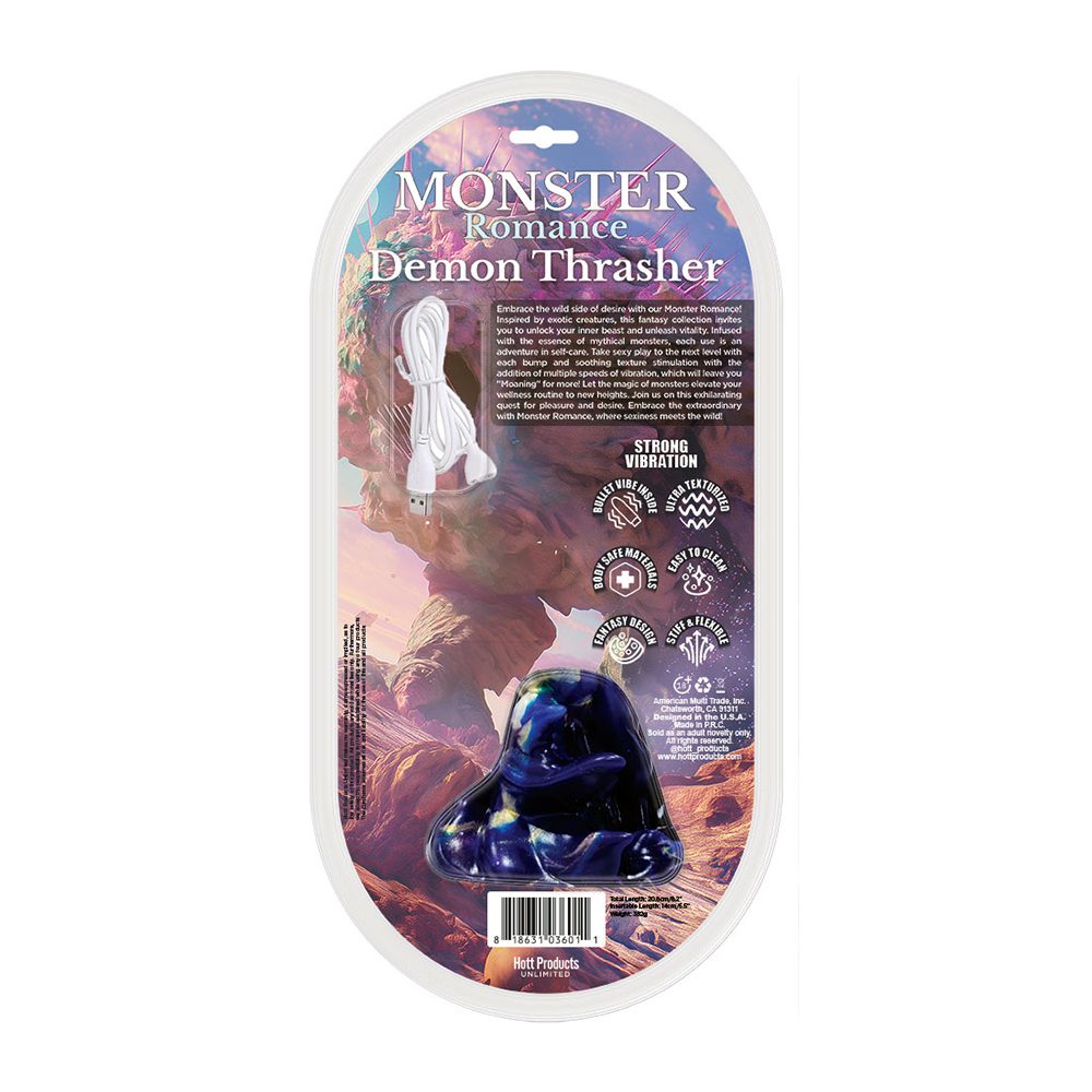 Hott Products Monster Romance Demon Thrasher fantasy dildo with suction cup