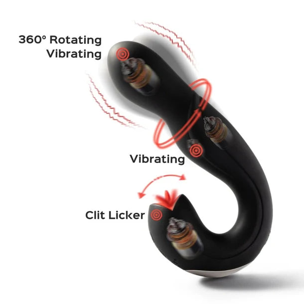 Joi Pro Rotating Flicking Vibrator