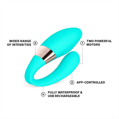 Lelo Tiani Harmony Vibrator | App-Controlled Dual Motor Vibrator