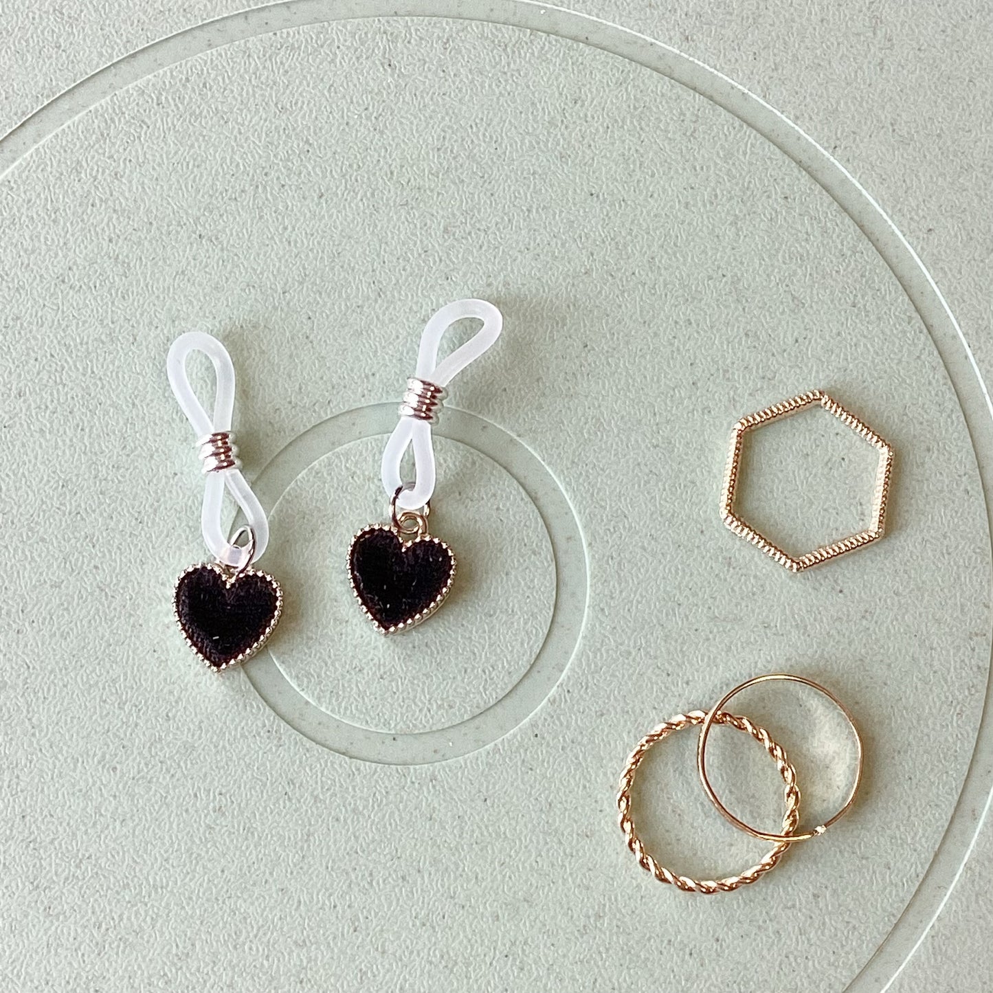 Heart Nipple Rings