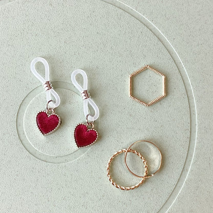 Heart Nipple Rings