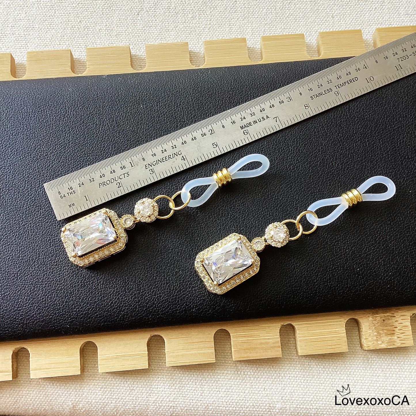 Square Gem Jewelry Set