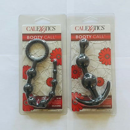CalExotics Booty Call X-10 Beads & Booty Beads-Black