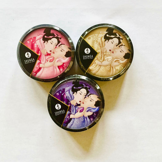 Bundle:3 pcs Shunga Massage Candle