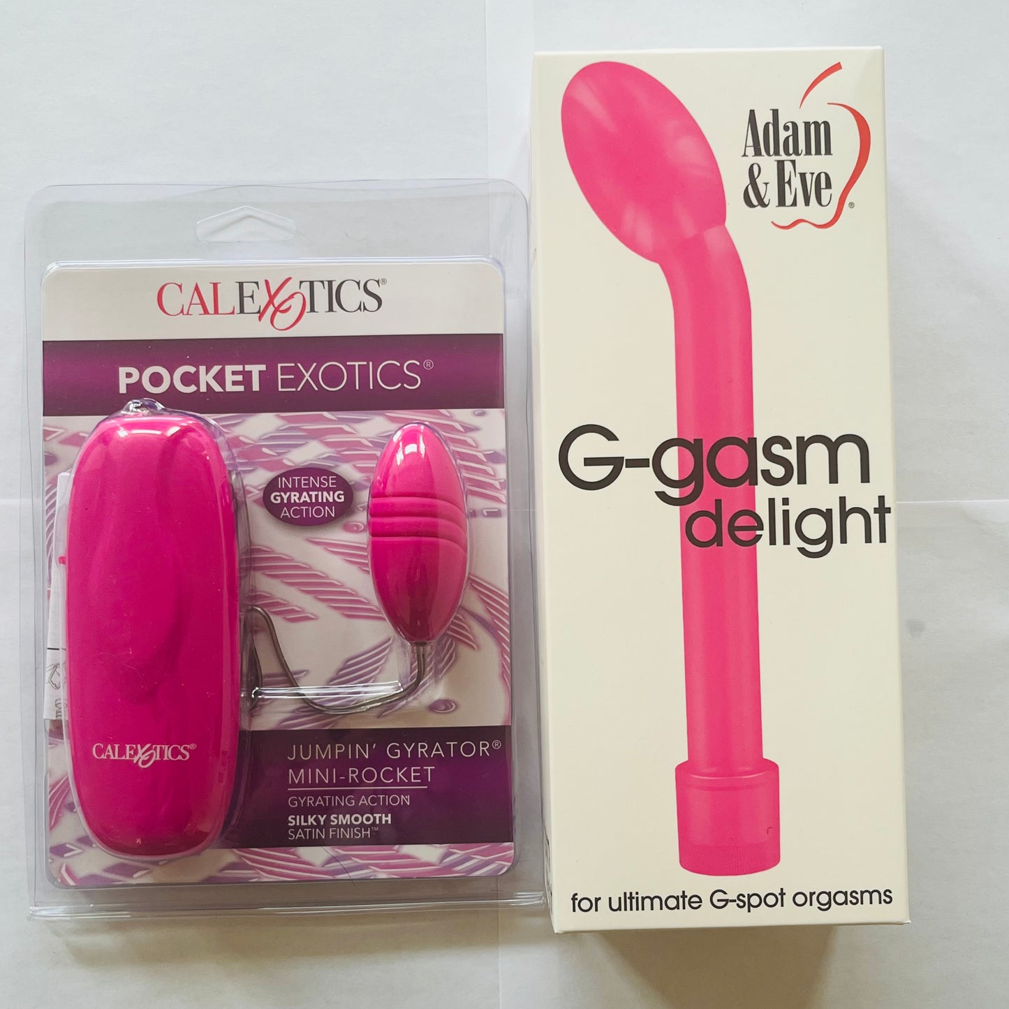 Bundle:Adam & Eve G Gasm Delight  & CalExotics Jumpin Gyrator Mini Rocket Vibe