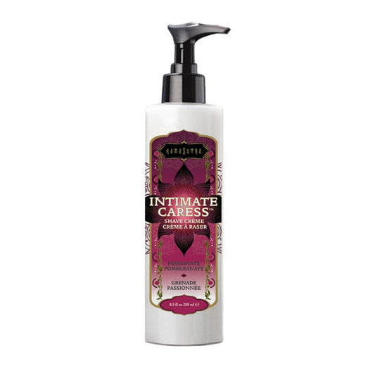 Kama Sutra Intimate Caress Shave Cream – Passionate Pomegranate bottle