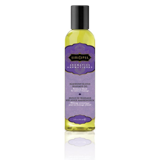 Kama Sutra Aromatic Massage Oil Harmony Blend 8 oz