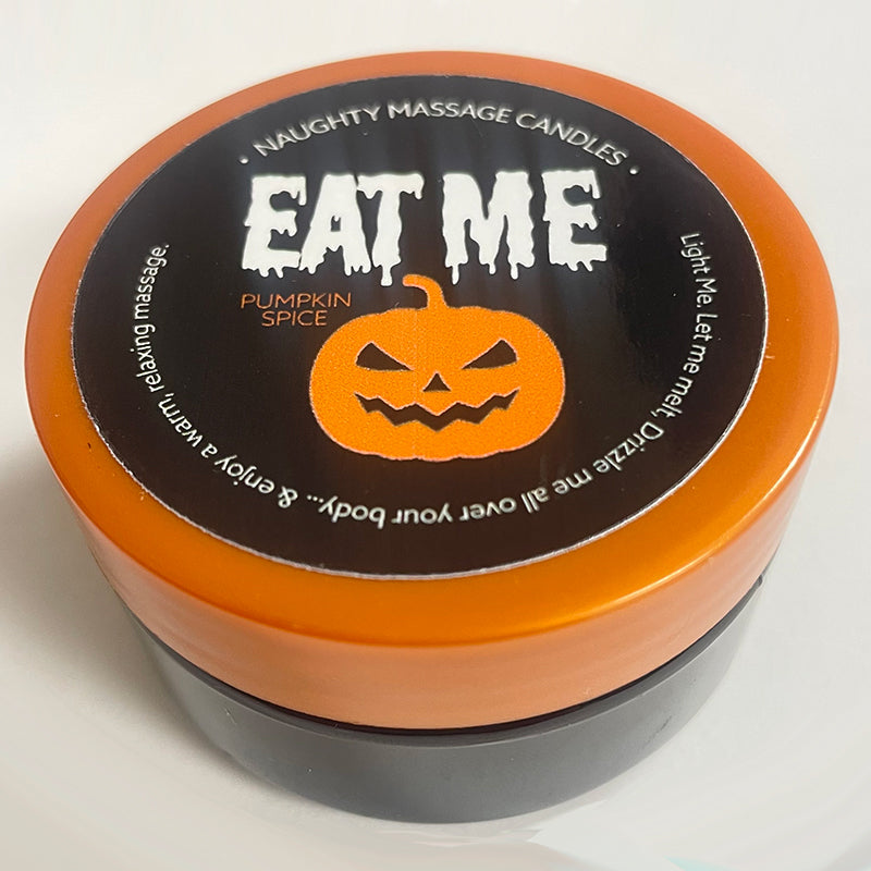 Kama “Eat Me” Pumkin Spice Massage Candle 1.7 oz