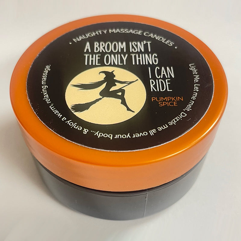 Kama “A Broom” Pumkin Spice Massage Candle 1.7 oz