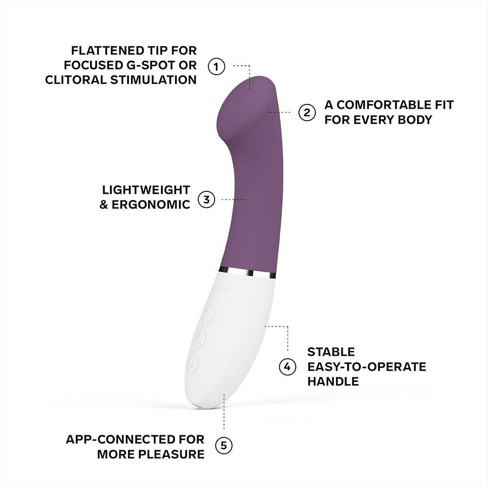 LELO GIGI 3 curved G-spot vibrator with soft silicone and app controls
