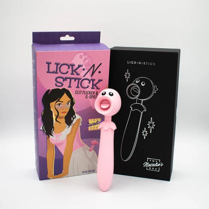 Lick N' Stick Clit Flicker & G-Spot Vibrator