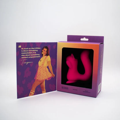 Screaming Squirrel Air Pulse & G-Spot Vibrator
