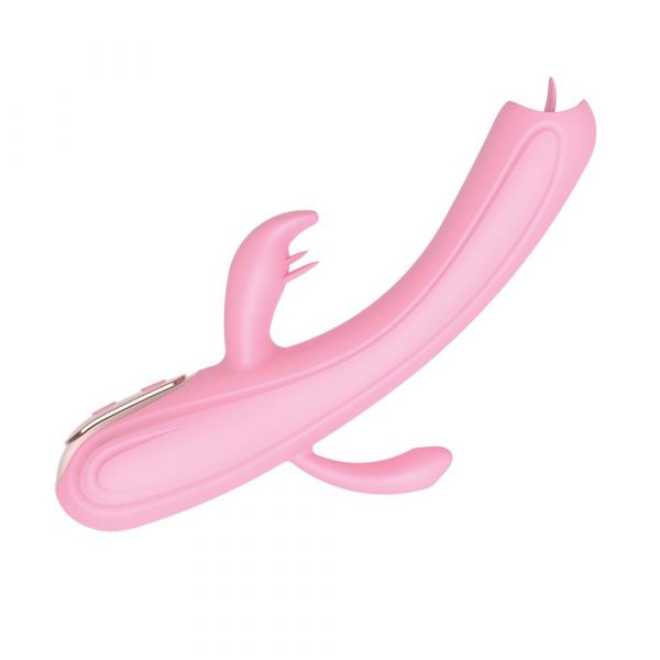 NassToys My Secret Flickering Tongue Vibrator – Triple Stimulation Design